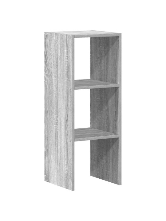 Kirjahylly pinottava harmaa sonoma 30x30x80 cm tekninen puu