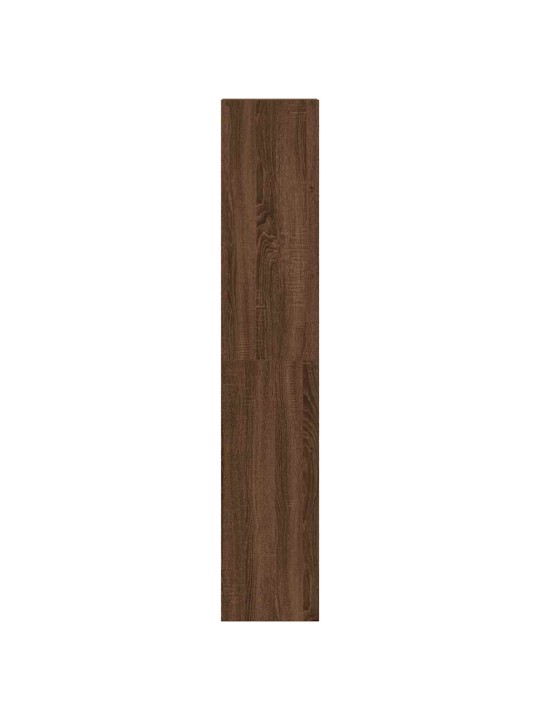 Kirjahyllyt 2 kpl pinottava ruskea tammi 30x30x80 cm