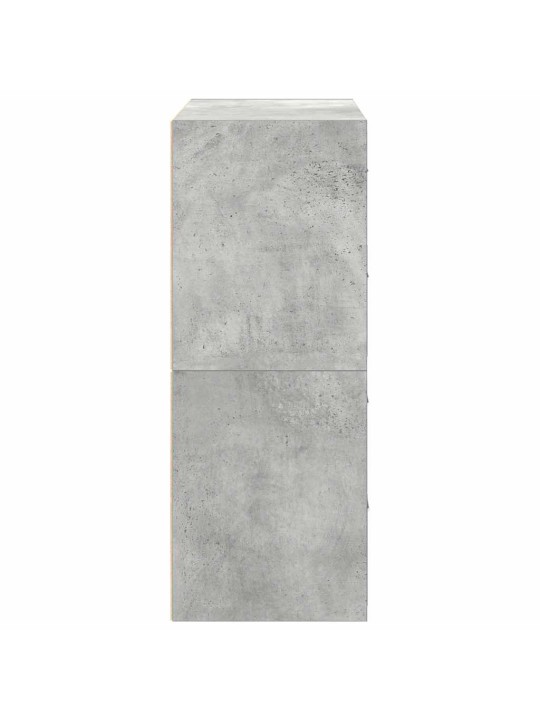 Kaapit 2laatikkoa 2kpl betoninharmaa 60x31x40cm teknillinen puu