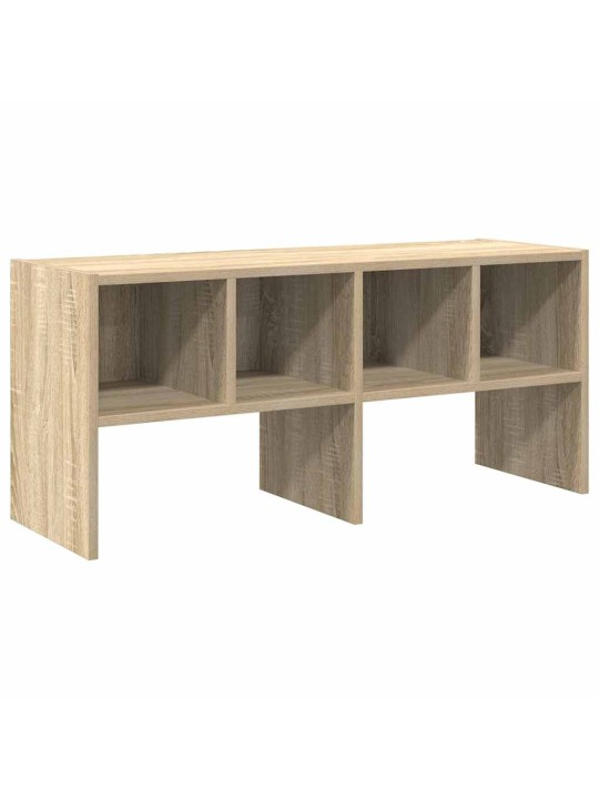 Kenkäteline pinottava sonoma oak 89,5x30x40 cm