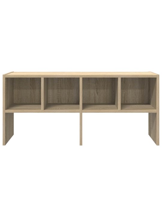 Kenkäteline pinottava sonoma oak 89,5x30x40 cm