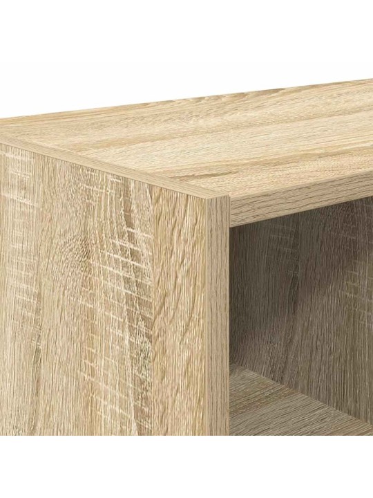 Kenkäteline pinottava sonoma oak 89,5x30x40 cm