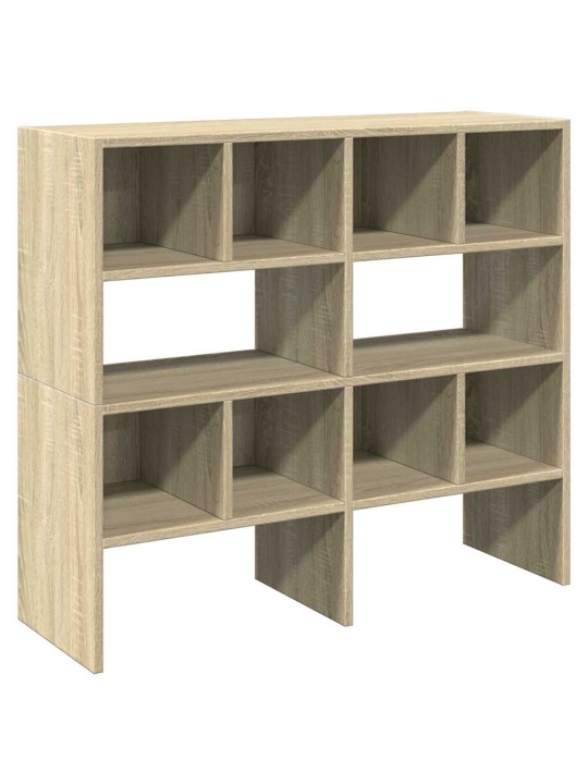Kenkätelineet 2 kpl pinottava sonoma oak 89,5x30x40 cm