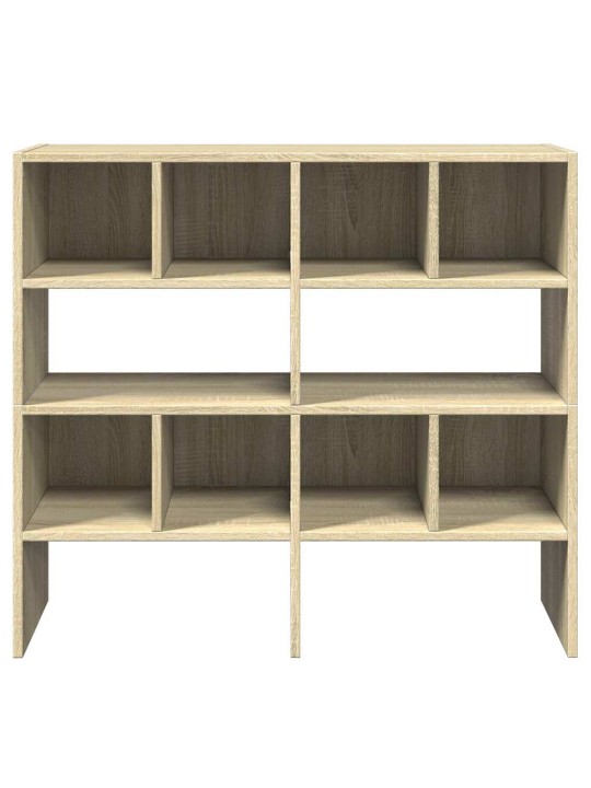 Kenkätelineet 2 kpl pinottava sonoma oak 89,5x30x40 cm