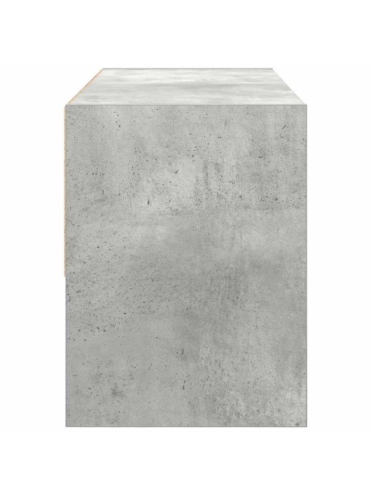 Kenkäteline pinottava betoni harmaa 89,5x30x40 cm