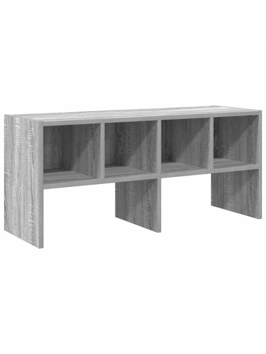 Kenkäteline pinottava harmaa sonoma 89,5x30x40 cm