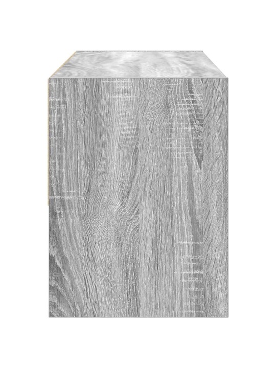 Kenkäteline pinottava harmaa sonoma 89,5x30x40 cm