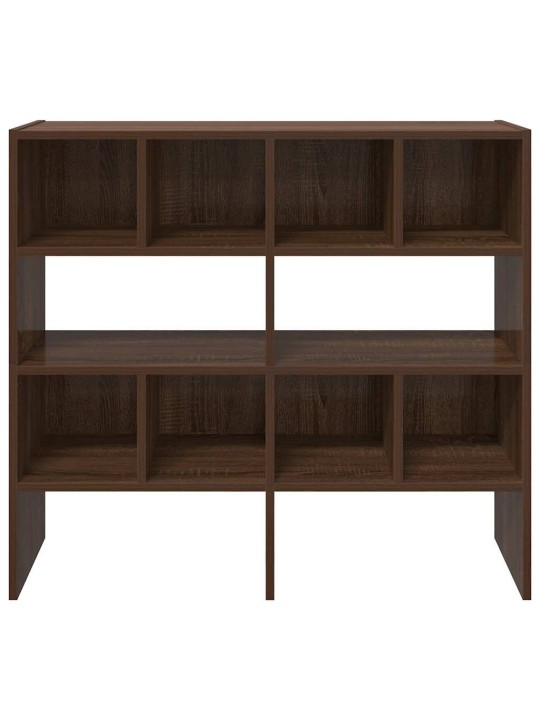 Kenkätelineet 2 kpl pinottava ruskea tammi 89,5x30x40 cm
