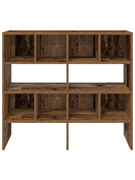 Kenkätelineet 2 kpl pinottava vanha puu 89,5x30x40 cm