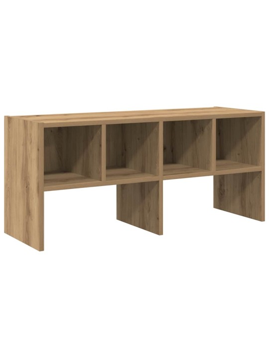 Kenkäteline pinottava artisan oak 89,5x30x40 cm