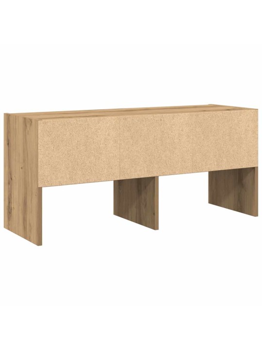 Kenkäteline pinottava artisan oak 89,5x30x40 cm