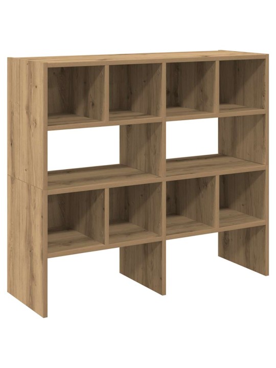 Kenkätelineet 2 kpl pinottava artisan oak 89,5x30x40 cm