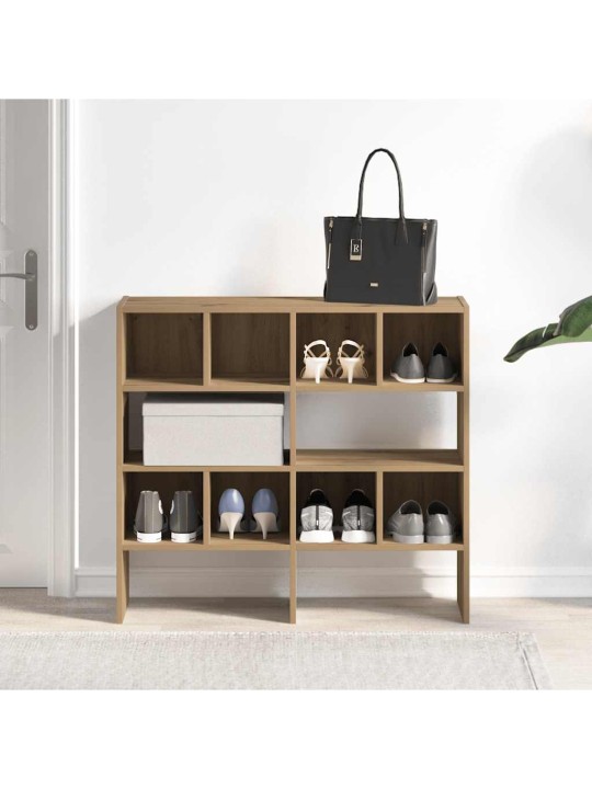 Kenkätelineet 2 kpl pinottava artisan oak 89,5x30x40 cm