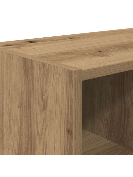 Kenkätelineet 2 kpl pinottava artisan oak 89,5x30x40 cm