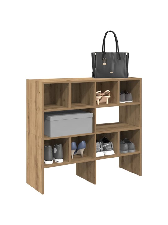 Kenkätelineet 2 kpl pinottava artisan oak 89,5x30x40 cm