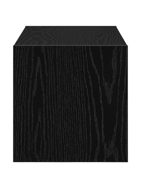 Kenkäteline pinottava musta tammi 60x30x30,5 cm
