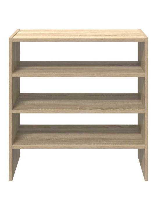 Kenkätelineet 2 kpl pinottava sonoma oak 60x30x30,5 cm