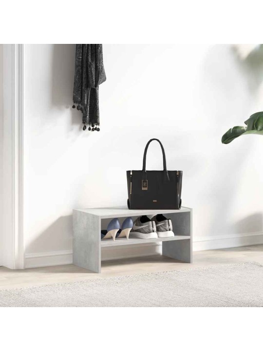 Kenkäteline pinottava betoni harmaa 60x30x30,5 cm