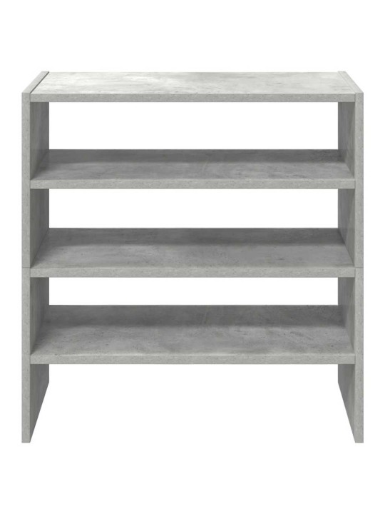 Kenkätelineet 2 kpl pinottava betoni harmaa 60x30x30,5 cm