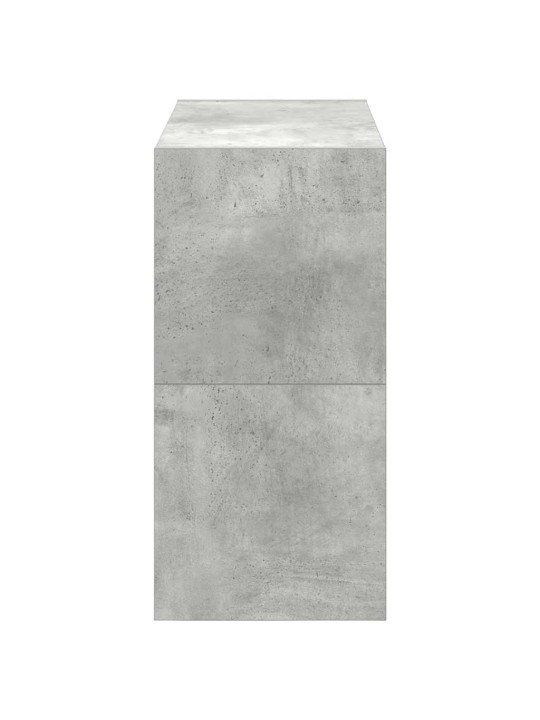 Kenkätelineet 2 kpl pinottava betoni harmaa 60x30x30,5 cm