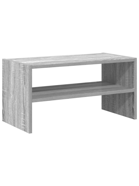 Kenkäteline pinottava harmaa sonoma 60x30x30,5 cm