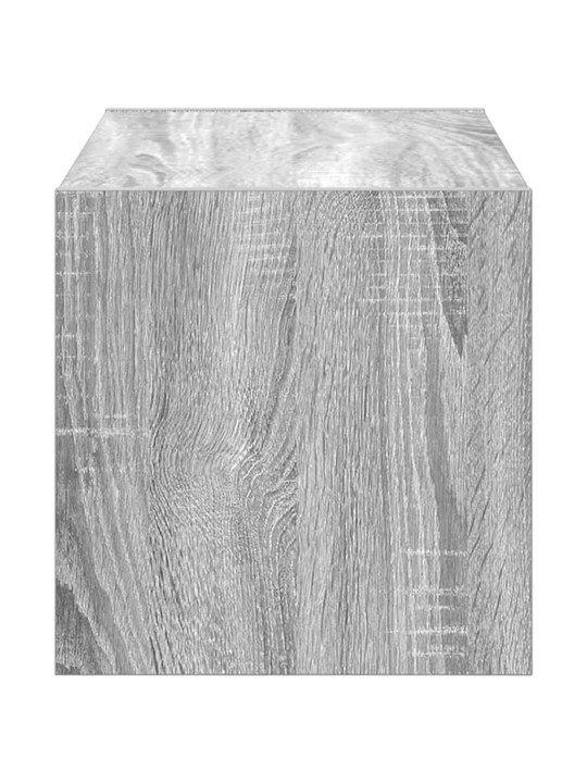 Kenkäteline pinottava harmaa sonoma 60x30x30,5 cm