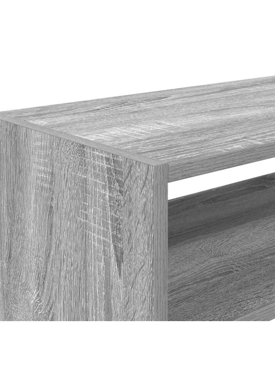 Kenkätelineet 2 kpl pinottava harmaa sonoma 60x30x30,5 cm
