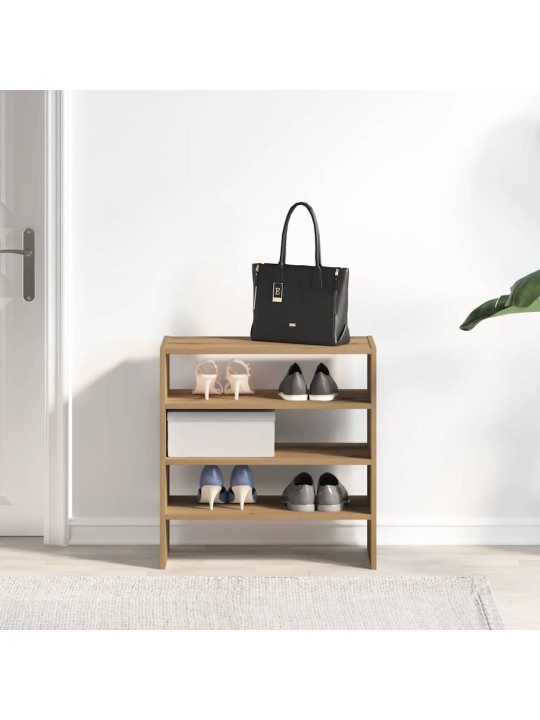 Kenkätelineet 2 kpl pinottava artisan oak 60x30x30,5 cm