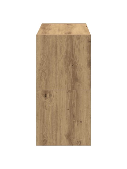 Kenkätelineet 2 kpl pinottava artisan oak 60x30x30,5 cm