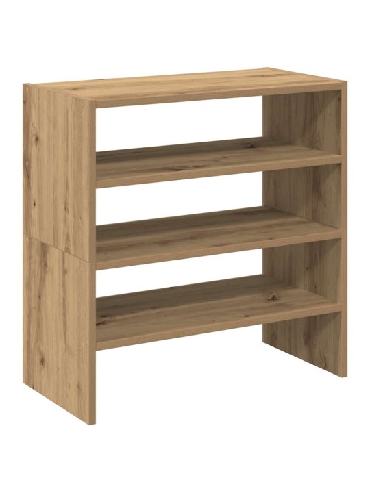 Kenkätelineet 2 kpl pinottava artisan oak 60x30x30,5 cm