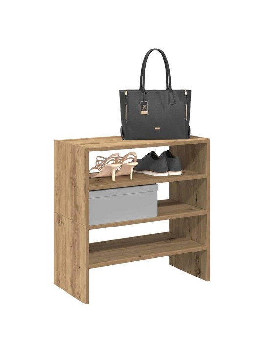 Kenkätelineet 2 kpl pinottava artisan oak 60x30x30,5 cm