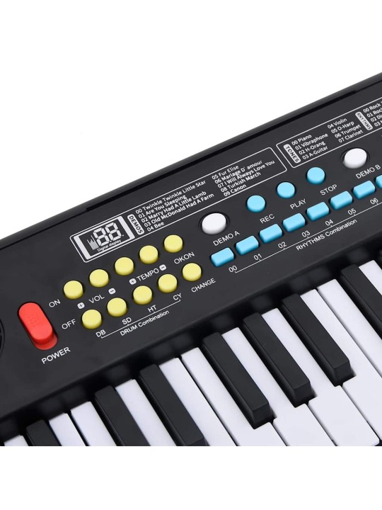 37 Keys Piano sähkönäppäimistö mikrofonilla lapsille