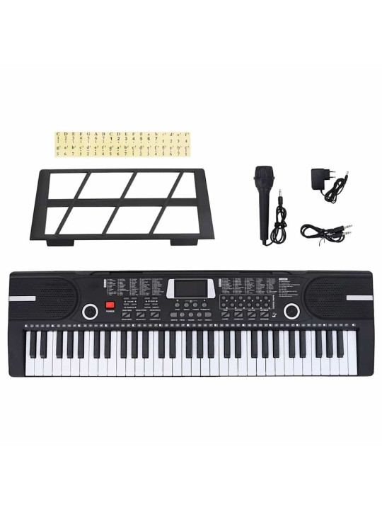 61 Keys Piano Electric Keyboard Musiikkiteline lapsille
