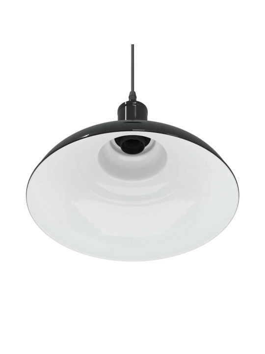 Riippuvalaisin korkeussäädettävä e27 kiiltävä musta ø 31 cm