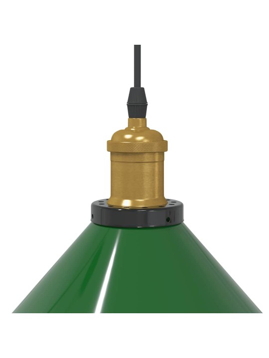 Riippuvalaisin korkeussäädettävä e27 kiiltävä vihreä ø 22 cm