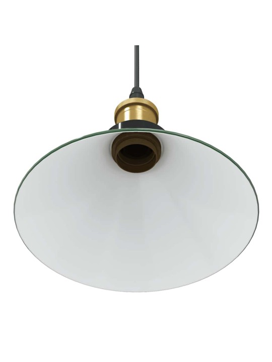 Riippuvalaisin korkeussäädettävä e27 kiiltävä vihreä ø 22 cm