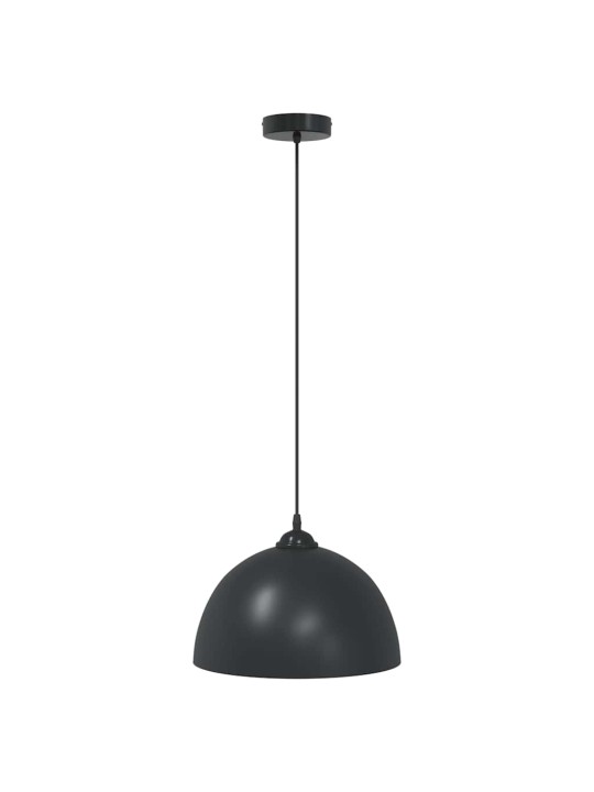 Riippuvalaisimet 2kpl korkeussäädettävä e27 musta ø30cm metalli