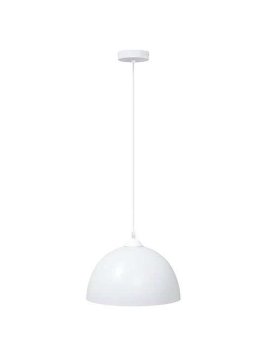 Riippuvalaisimet 2kpl korkeussäädettävä e27 valkoinen ø30cm