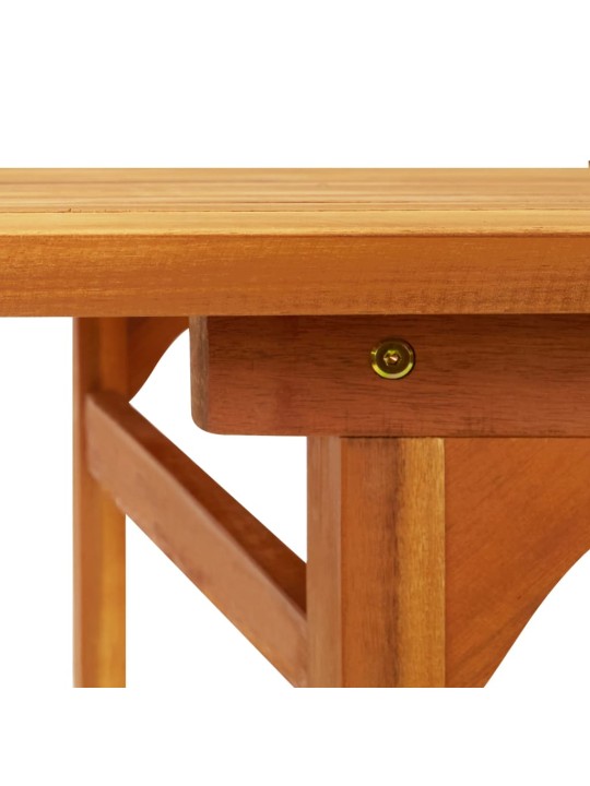 9-osainen puutarharuokailuryhmä 180x90x75 cm täysi akaasiapuu