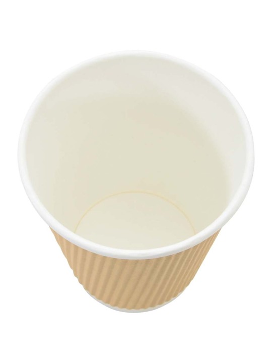 Paperiset kahvikupit 500 kpl 12 unssia 300 ml ruskea