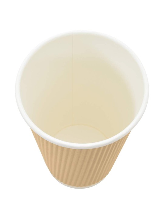 Paperiset kahvikupit 500 kpl 16 unssia 400 ml ruskea