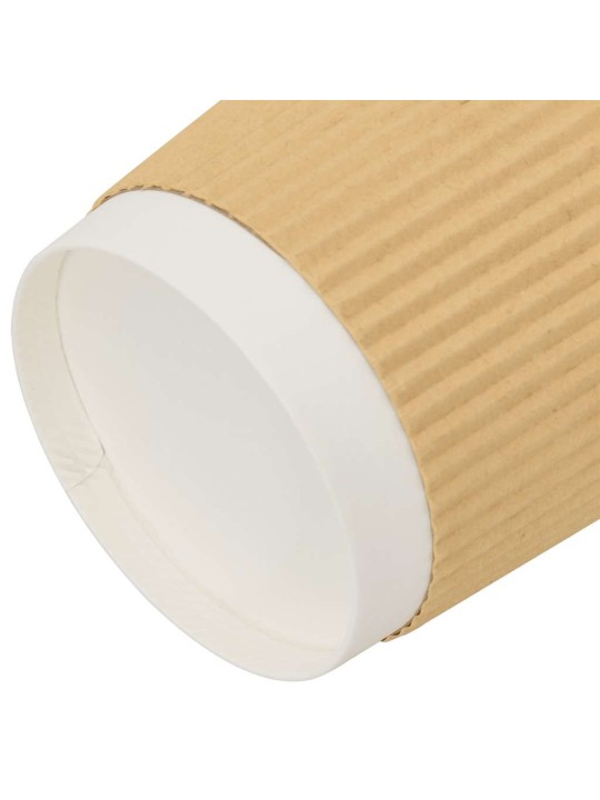 Paperiset kahvikupit 500 kpl 16 unssia 400 ml ruskea
