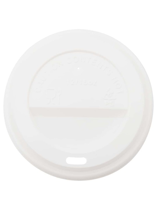 Paperikahvikuppien kannet ø90 mm 12oz ja 16oz 1000 kpl