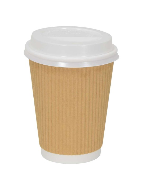 Paperikahvikuppien kannet ø90 mm 12oz ja 16oz 1000 kpl