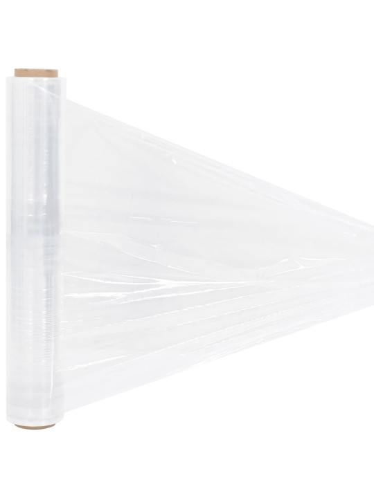 Stretch -kalvo 6 kpl läpinäkyvä 17 μm 50 cm x 150 m