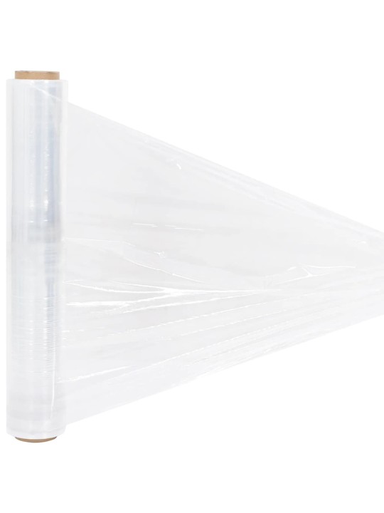 Stretch -kalvo 6 kpl läpinäkyvä 17 μm 50 cm x 300 m