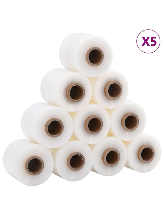 Stretch films 50 kpl läpinäkyvä 23 µm 10 cm x 150 m