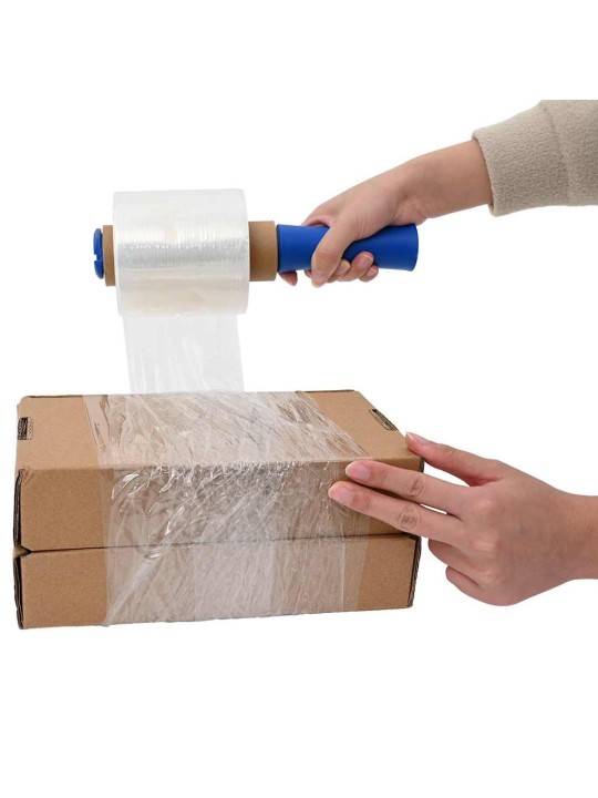 Stretch films 10 kpl läpinäkyvä 23 µm 10 cm x 300 m