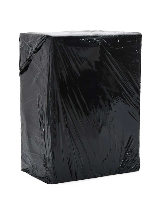 Stretch film 6 kpl musta 20 μm 50 cm x 150 m