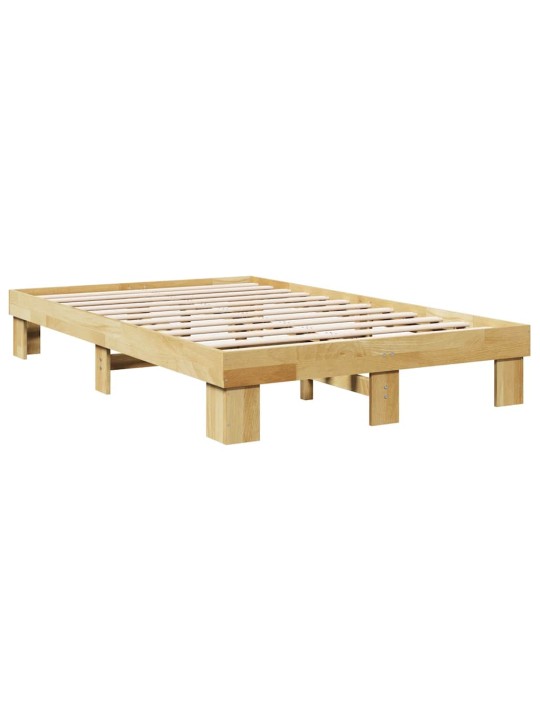 Sängynrunko ilman patjaa 120x200 cm massiivipuutammea